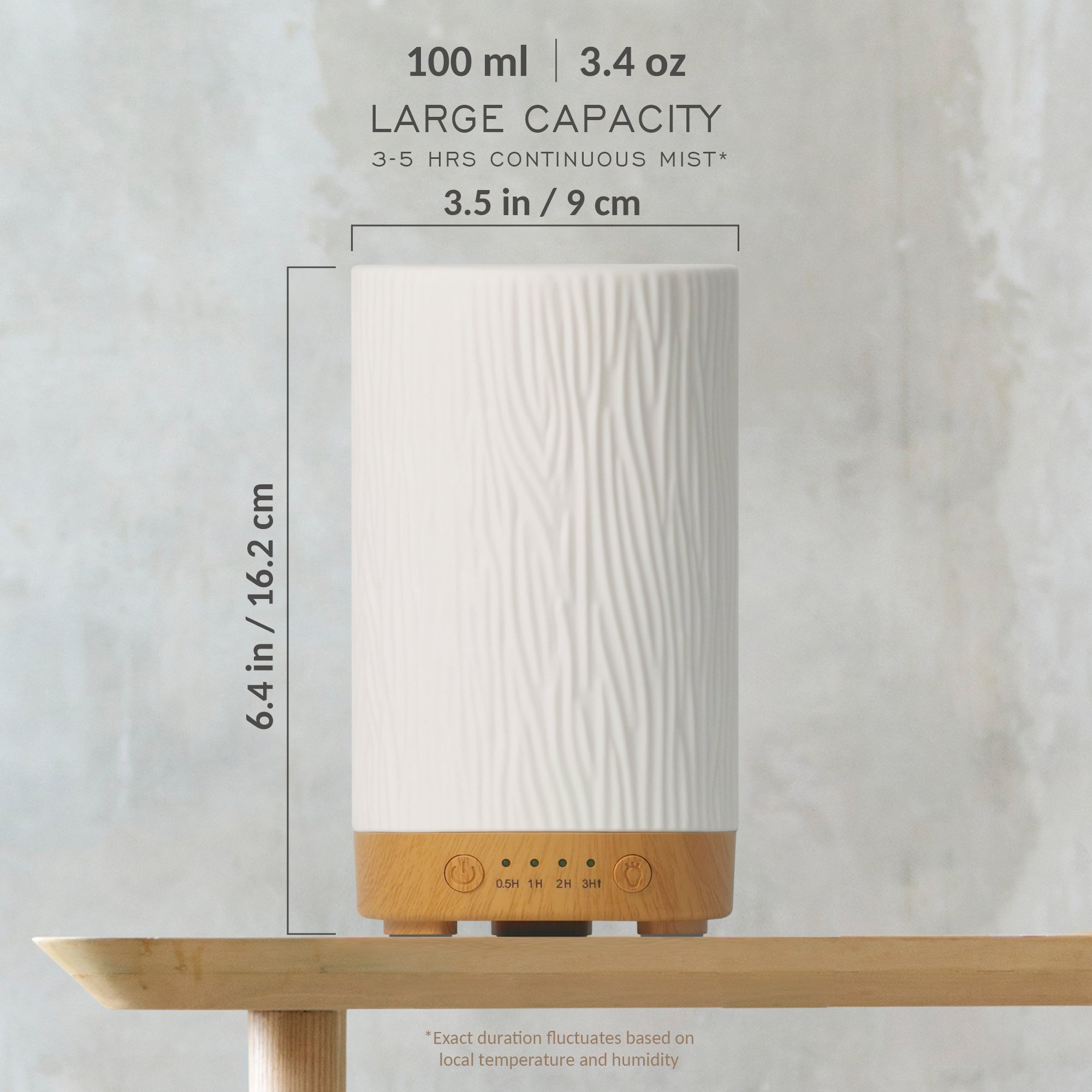 Earnest Living 樹紋陶瓷香氛水氧機 100ml