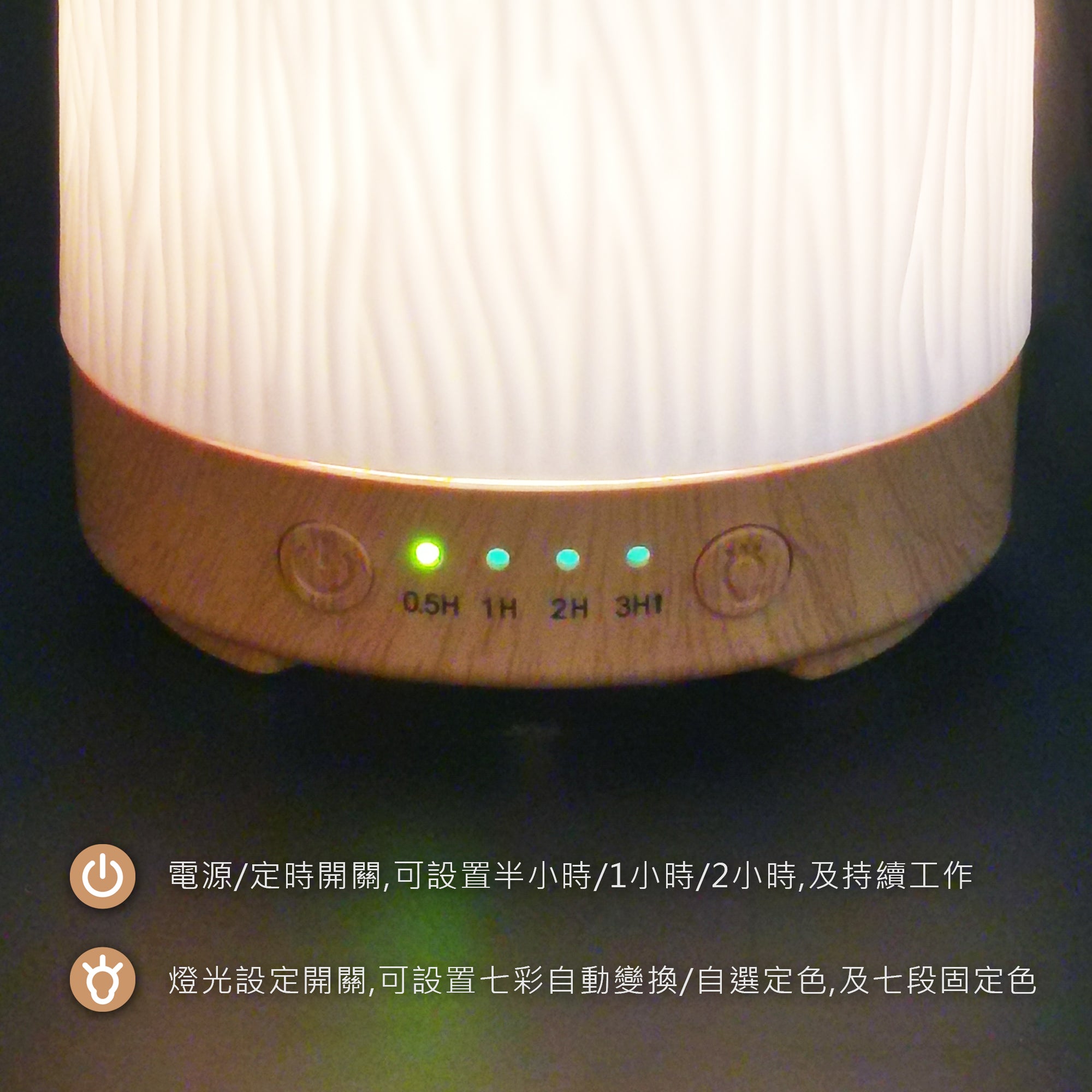 Earnest Living 樹紋陶瓷香氛水氧機 100ml