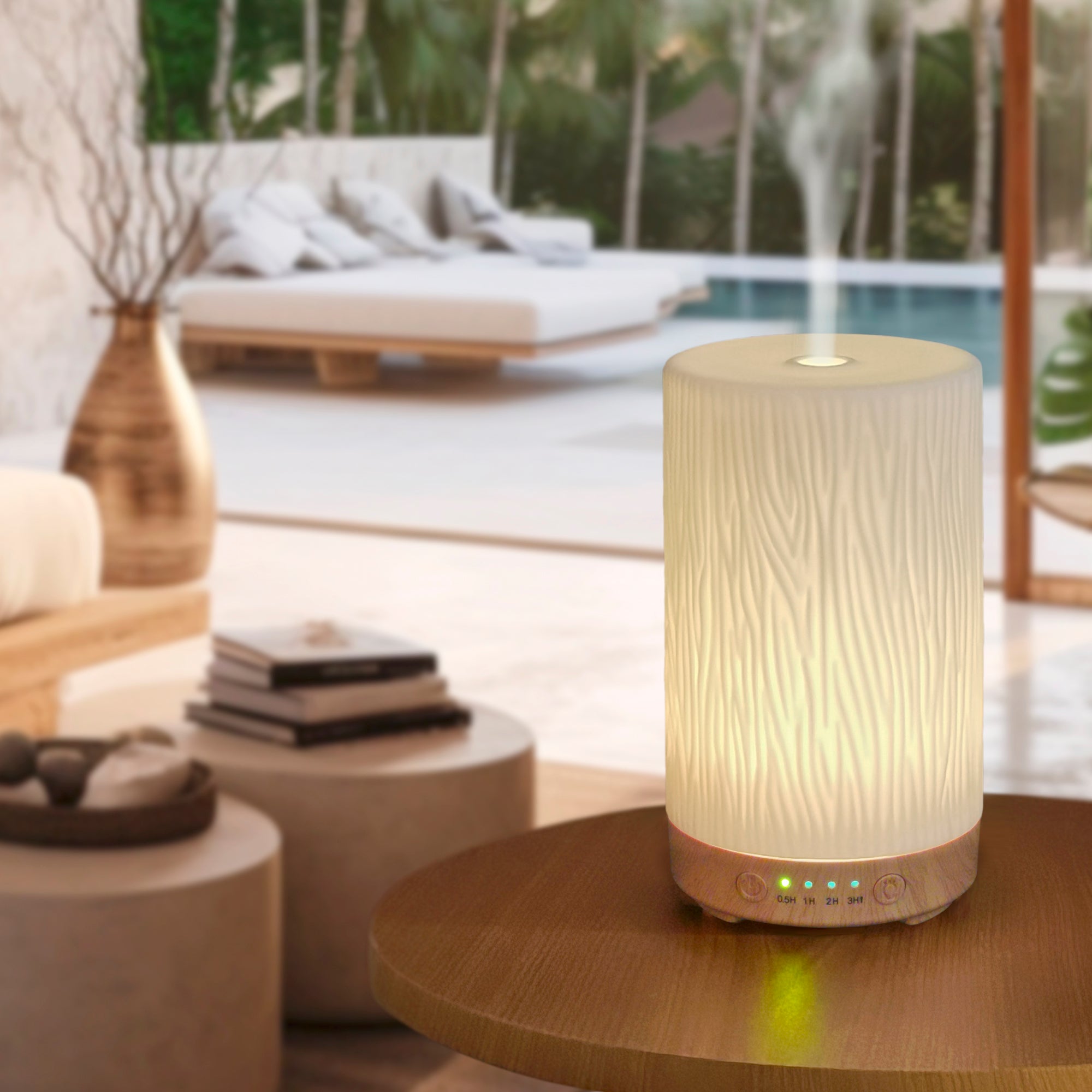 Earnest Living 樹紋陶瓷香氛水氧機 100ml