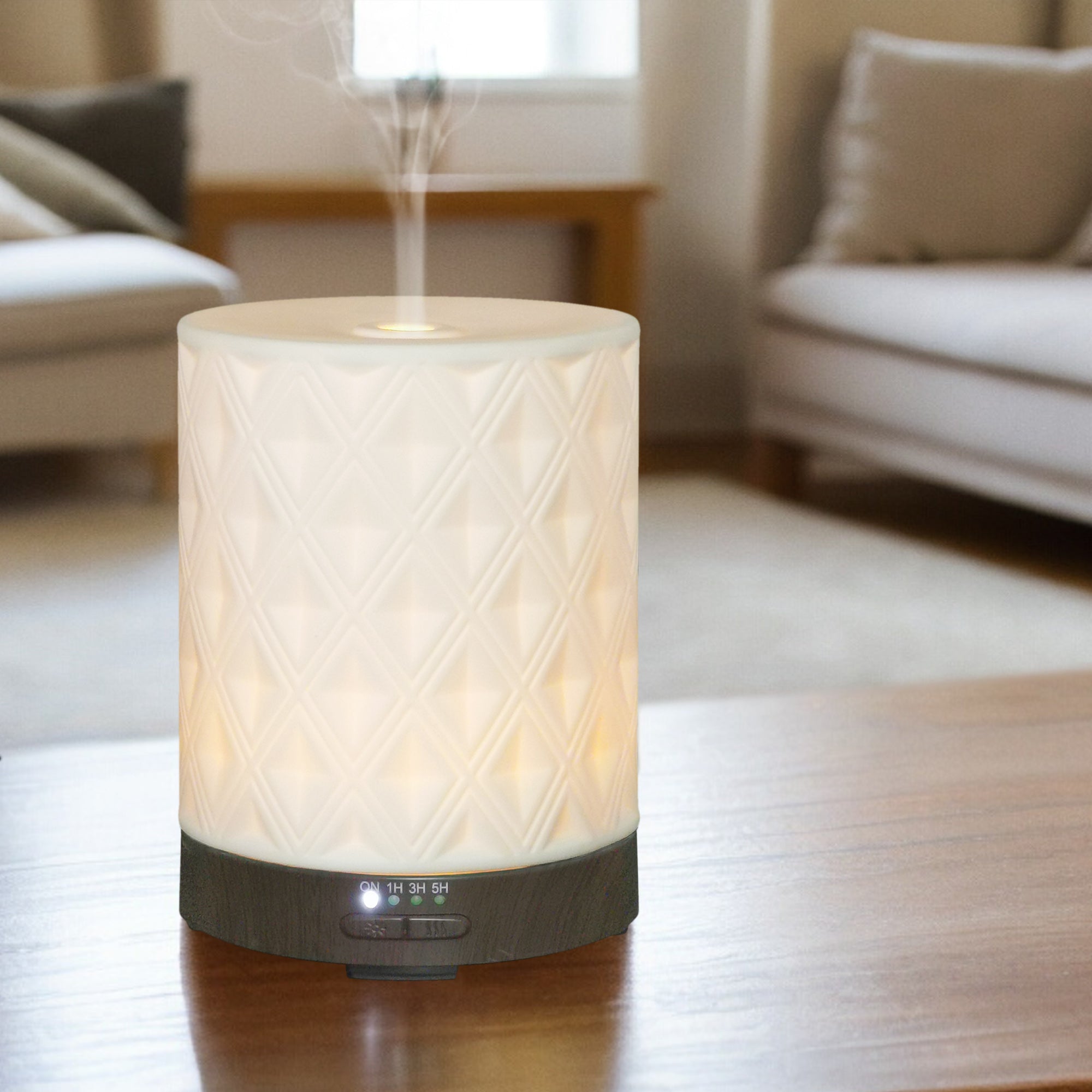 Earnest Living 菱形陶瓷香氛水氧機 250ml