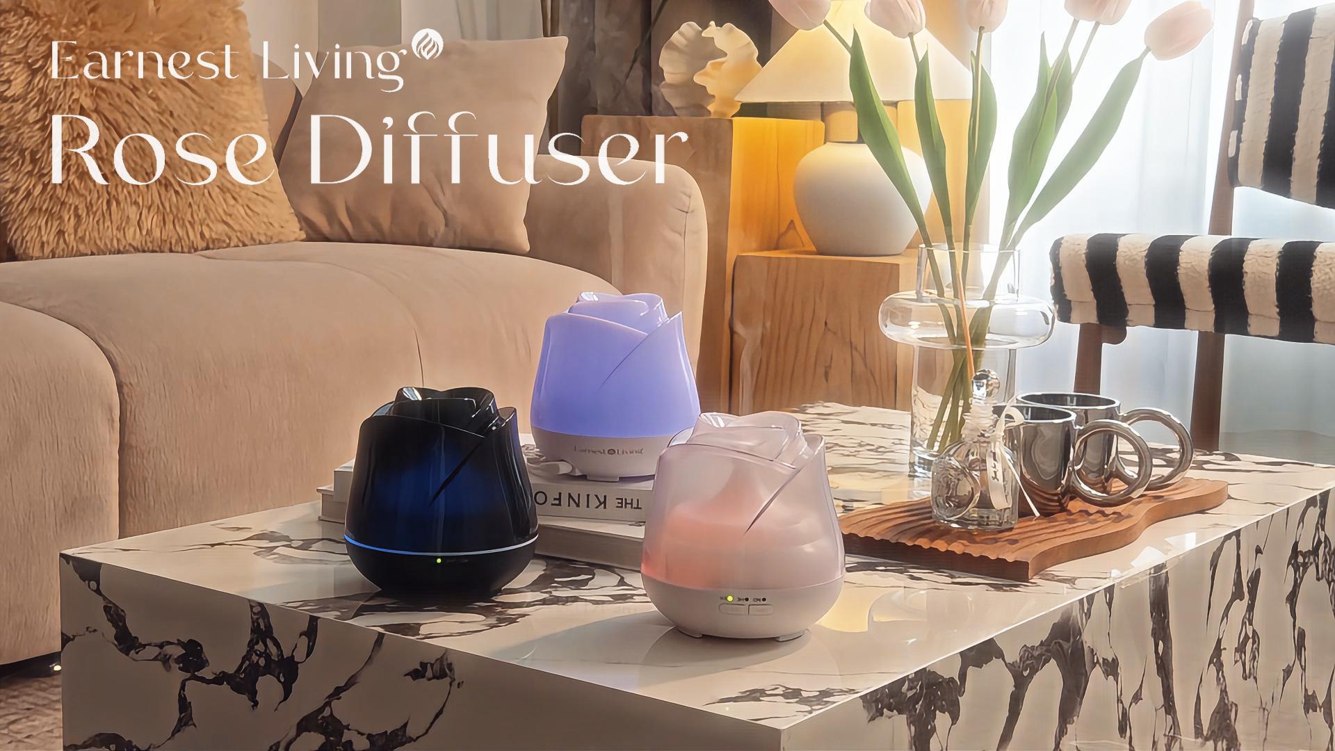 Earnest Living 日日玫瑰香氛水氧機